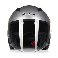 Motorcycle Helmet Ultralight Adjustable Sun-resistant Rainproof Anti-fog Dual Lens Open Face Men Women Scooter 3/4 Half Helmet for Four Seasons - details 3
