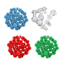 50 Pcs Clip De Presión Para Panel De Puerta Universal Fijador De Interior De Coche Clips De Retención Para Panel De Puerta Set De Fijación - details 9