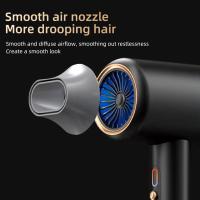 Secador De Pelo Profesional 2400W Con Viento Caliente Y Frío Air Brush Secador De Cabello Con Tres Velocidades Y Ionización Negativa Para Salon - details 9