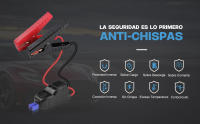BRPOM  Arrancador de Coches con Compresor de Aire , 12V Arrancador de Baterias de Coches Inflador Rápido, Banco de Energía con LED/LCD - details 18
