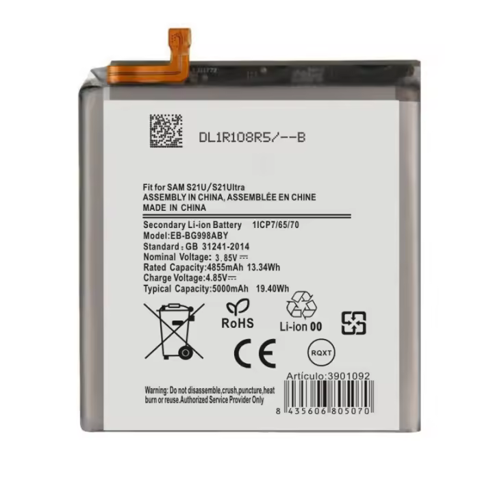 TODOBARATO 24HORAS Bateria EB-BG998ABY Samsung S21 Ultra G998 5000mAh - 1