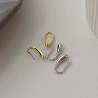Pendientes De Agua Caída Para Mujer En Plata De Ley 925 Simplicidad Elegante Joyería Retro Para Fiestas Cumpleaños Regalos - details 5