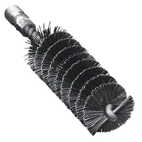 LessMann 506440 - Interior brushes IBG 160 x 100 mm dia  40 mm steel wire stainless ROF straight 0,35 mm thread W 1/2" - 1