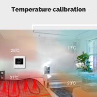Termostato WiFi Tuya Controlador De Temperatura De Habitación Compatible Con Alexa Y Google Home Para Calefacción De Suelo Eléctrica Y Agua Calentador De Gas - details 10