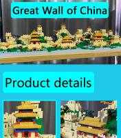 KNEW BUILT Bloques De Construcción De La Gran Muralla Para Adultos Modelo 3D Juguetes Decoración De Hogar Arquitectura De Maravillas Del Mundo Kit De Ensamblaje De Bloques Micro ABS - details 5