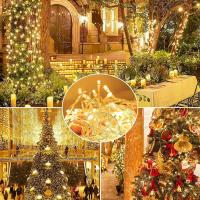 Luces De Cadena LED Impermeables Para Decoración De Navidad Y Fiesta 1 Pack 10/20/40/80 Piezas Controladas Por Batería Para Jardín Dormitorio Y Árbol - details 9