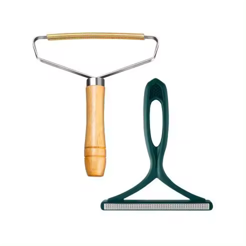 Mediawavestore Quitapelusas Manuales Cepillo Raspador Elimina Pelos de Mascotas Portátil - 1