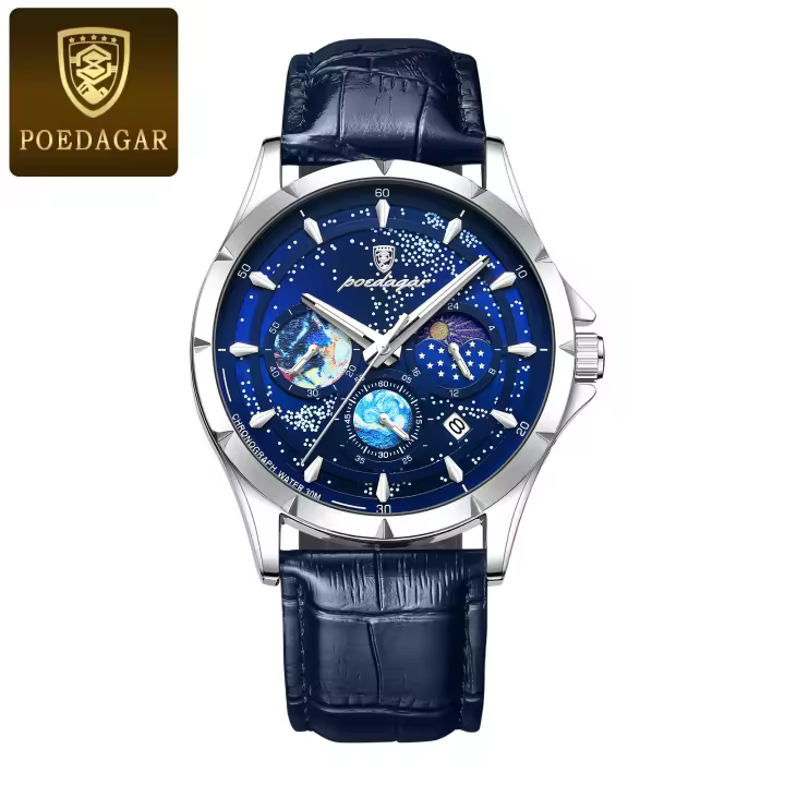 Reloj de cuarzo multifuncional y luminoso para hombre, nuevo y resistente al agua. - 1