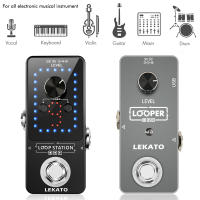 Pedal De Efectos Para Guitarra LEKATO Looper Con 9 Bucles Y Tiempo De Grabación De 40 Minutos Estación De Bucles Con Tuner Deportes Musicales - details 8
