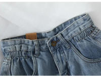 PTKPCC Shorts De Jean Alto Y Sueltos Para Mujer Verano Estilo Coreano Retro Ropa Casual Versátil Jeans Cortos PTKPCC - details 4