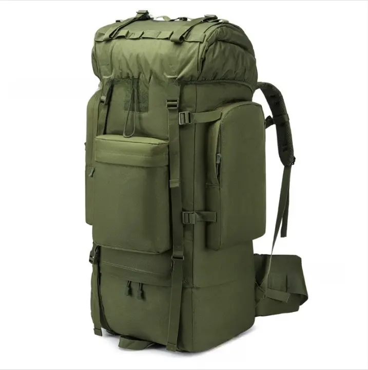 Mochila para exteriores de gran capacidad de 100L, mochila grande, equipo para exteriores, mochila profesional para senderismo - 1