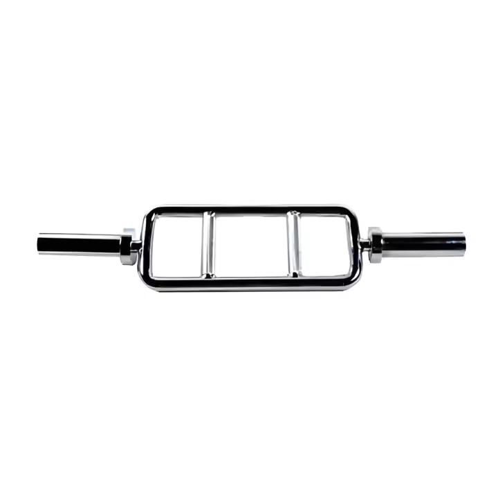 Ozio Fitness Barra Romana Olímpica Tríceps 9 kg Acero Cromado Fitness Musculación - 1