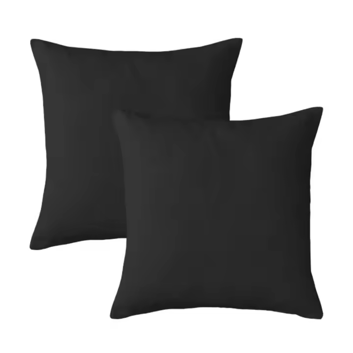 Funda Cojin 45 x 45 cm - Pack 4 Fundas de Cojin - Color Liso  - Suave al Tacto - Cojines Decorativos - Cojines Sofa (45 x 45 cm） - 1
