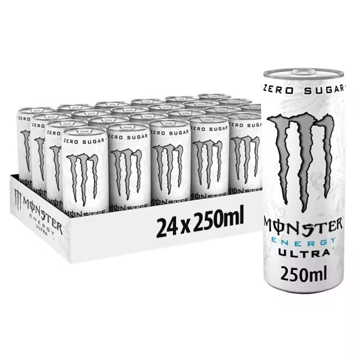 Pack 24 Monster Ultra White (sin azúcar) 250ml - 1