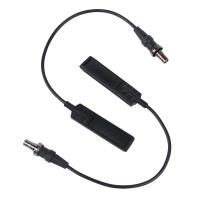 WADSN Linterna Táctica Surefir Con Botón De Presión Remoto Para Serie M300 M600 Luz Escuadrón Accesorios De Arma Long Switch Button Negro Material PE Plástico Y Metal - details 4