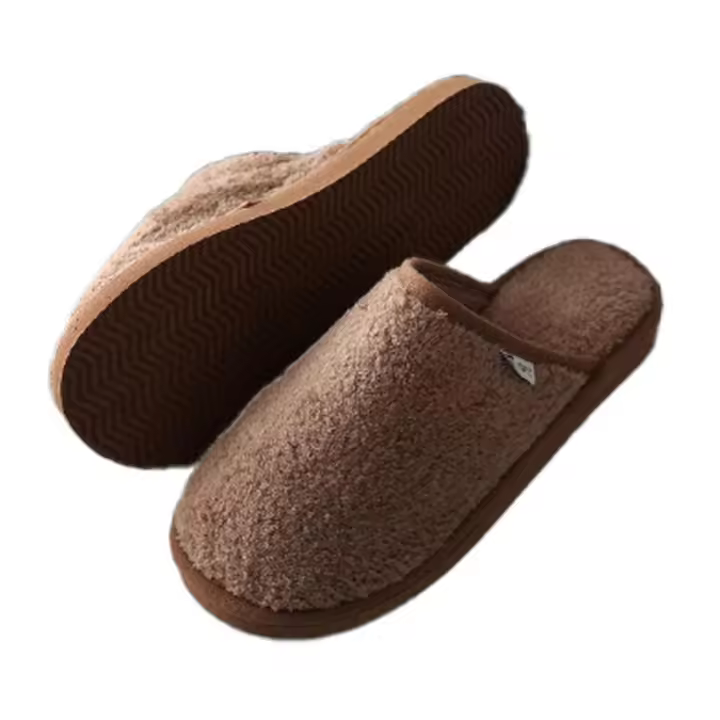 Zapatillas de andar por casa Hombre (Modelo 62997) / suela dura / con talón destapado  / tallas 41-46 - 1