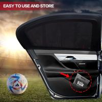 Calcetín Sun Car de 2 piezas, bloqueea Los Rayos UV, (Negro) (L) - details 1