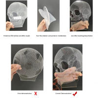Lámpara De Mesa LED Ilusión 3D Esqueleto Lámpara De Noche Calavera Regalo De Cumpleaños De Halloween De Navidad Para Niños Y Bebés Hombres - details 9