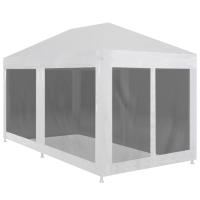 vidaXL Carpa de celebraciones con 6 paredes de malla 6x3 m - details 0