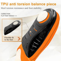 KOTLIKOFF Plantillas Deportivas Ortopédicas Para Hombres Y Mujeres Con Soporte De Arco Alto Alivio Del Talón Doloroso Absorbedor De Choque Transpirables Ligeros Y Antideslizantes Para Zapatos Planos - details 4