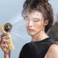 Ventilador portátil de mano, mini ventilador ajustable de velocidad (0-100), badería de Lara duración, adecuado Como GIFT para helbres y Mujeres, Actividades al Aire Libre, Viajes, Trabajo, etc. - details 0