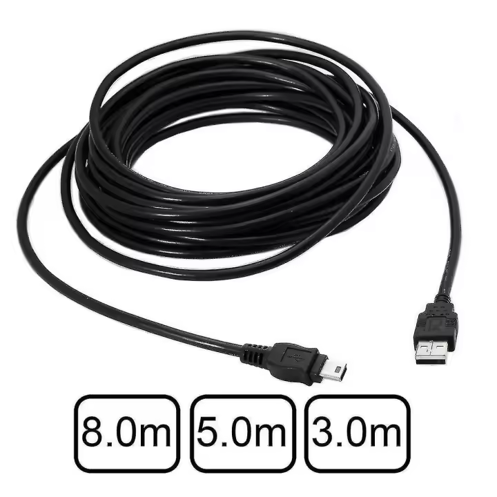 Cable USB de 3 m para PS3, cable de carga para mando, compatible con 3 joysticks inalámbricos DualShock Cechzc2u - 1
