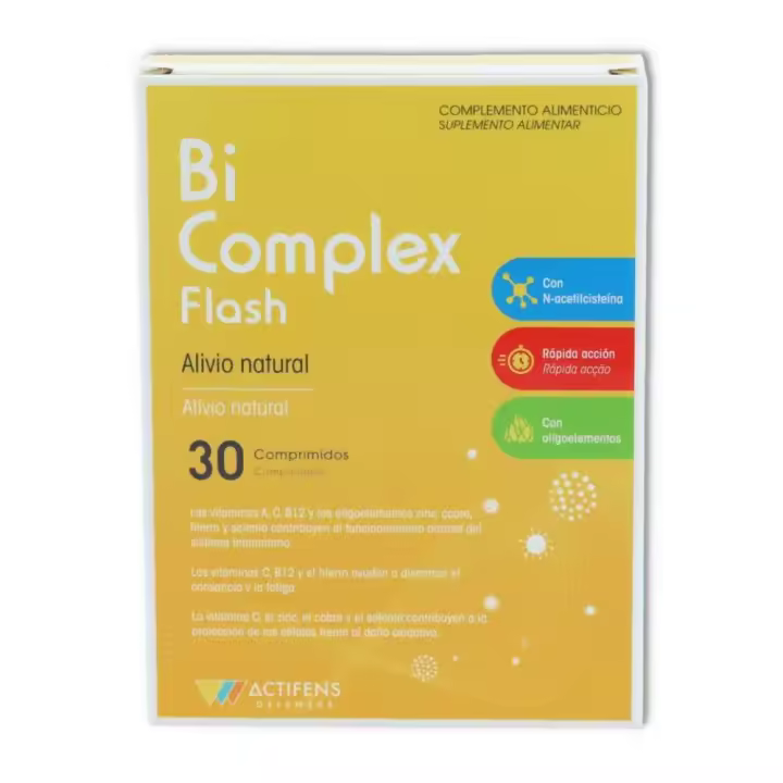 Herbora Bi Complex Flash 30 comprimidos - 1