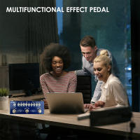 M-VAVE CUBE BABY Pedal De Efectos Para Guitarra Portátil Multifuncional Con Reproducción De Música Inalámbrica Y Grabación De Teléfono Tipo-C - details 5