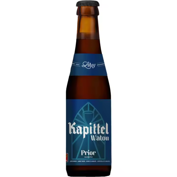 6 uds x Het Kapittel Prior 33Cl cerveza Belga tostada fuerte - 1