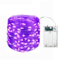 Luces De Fairy LED 5M Con Pilas Operadas Cadena De Luces De Hierro Cuádruple Para Jardín Fiesta Bodas Navidad Decoración - details 11