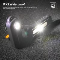 Luz LED Roja Y Azul Para Trabajo Con Clip Recargable Por USB Luz De Advertencia Portátil Linterna De Búsqueda Mano - details 6