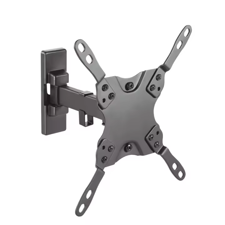 Soporte Tv Pared Giratorio Inclinable 13" - 42" Soporte de TV con brazo doble apto para 13 a 42 Pulgadas, Soporte 20 Kg Soporte Monitor Pared Giratorio Inclinable- Holmios - 1