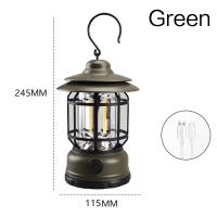 Linterna De Camping LED Portátil Y Versátil Carga Rápida USB Diseño Vintage Ideal Para Emergencias En Hogar Y Tienda - details 9