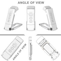 Nueva luz con clip para libro, marcador de libros, luz con carga USB, lámpara de mesa con clip portátil, protección para los ojos, mini luz LED para tarjetas. - details 5