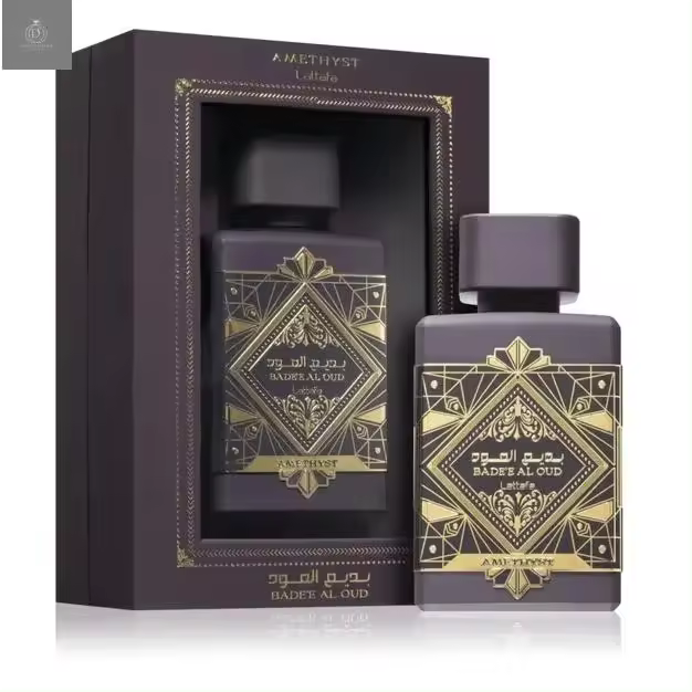 Badee Al Oud Amethyst  Lattafa 100 ml - Eau de Parfum DUBAI Lattafa Perfumes mujer y hombre   MADE IN DUBAI - 1