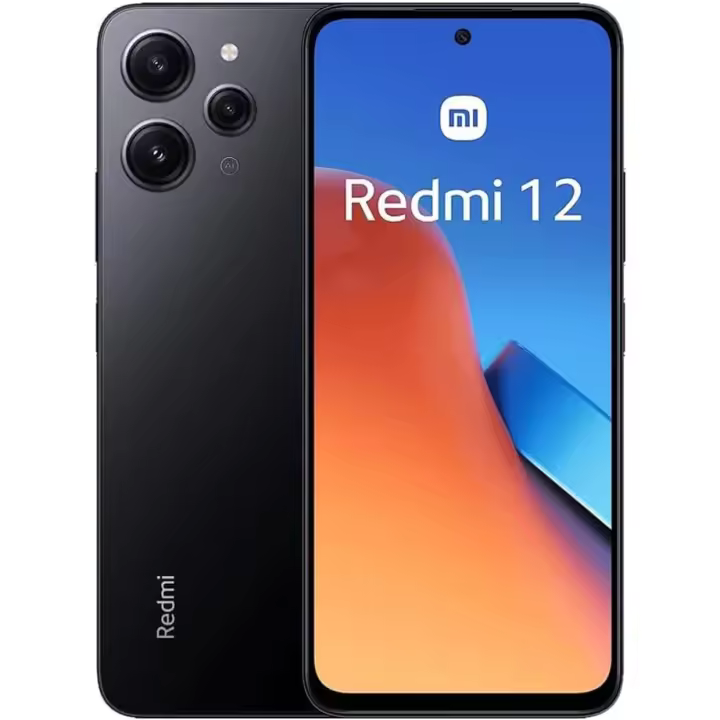 Xiaomi ( TIENE USO) Redmi 12 smartphone movil libre, 128GB + 8GB RAM ,ANDROID,  negro , ----( NO TIENE NFC) - 1