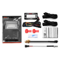 Medidor De Temperatura De Aceite Koso Universal Para Motocicleta Pantalla LCD Digital Dual Temp Volt Medidor De Temperatura Del Cilindro De 4 En 1 - details 10