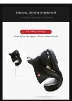 Botas De Lluvia Antideslizantes Para Hombre Botas Cortas Impermeables De Goma Para Cocina Cubierta De Zapatos Para Lavado De Coche Pesca Y Trabajo - details 1