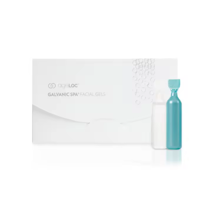 ageLOC Galvanic Spa Facial Gels para dispositivo antiedad - 1 caja Nu Skin - 1