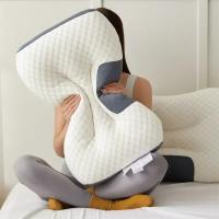 Almohada De Cuello Ortopédica Para Dormir SPA De Fibra De Soja Protege El Cuello Rectangular Anti-estática Para Descanso - details 4