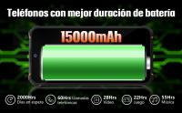 HOTWAV W10 Pro Smartphone Resistente con Pantalla HD+ de 6,53", Batería de 15000 mAh, 6GB+64GB, Ranura para Tarjeta TB, Android 12 - details 2