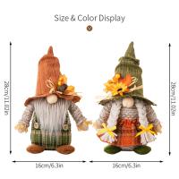 Adornos De Peluche De Gnome Y Calabaza Para Decoración De Navidad Y Agradecimiento Otoño Tamaño Único Decoraciones Swedes Nisse Elf Dwarf - details 17