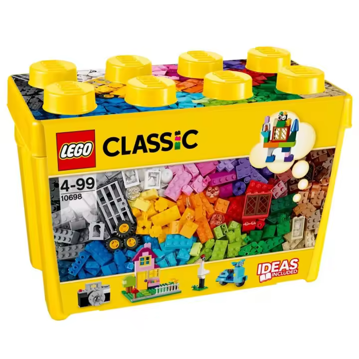 LEGO CLASSIC - CAJA DE LADRILLOS CREATIVOS GRANDE 10698, TIENDA CON LICENCIA OFICIAL - 1