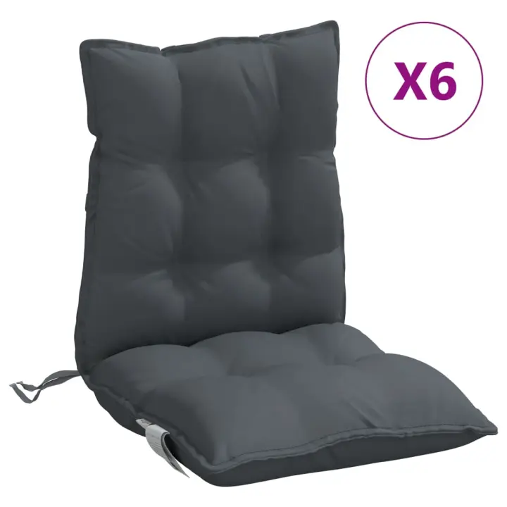 Fundas de lona Oxford gris antracita - 1