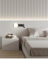 Lámpara De Pared LED Moderna 7W 3W Con Interruptor Rotación Para Iluminación De Dormitorio Lámpara De Decoración Para Foyer Y Estudio - details 6