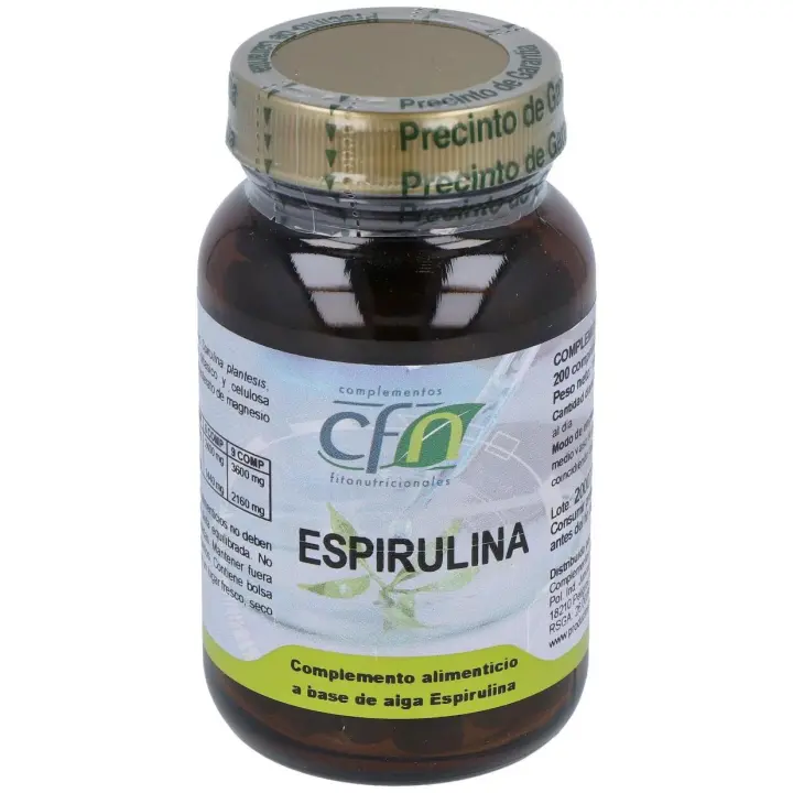 Espirulina 400Mg. 200Comp. - 1