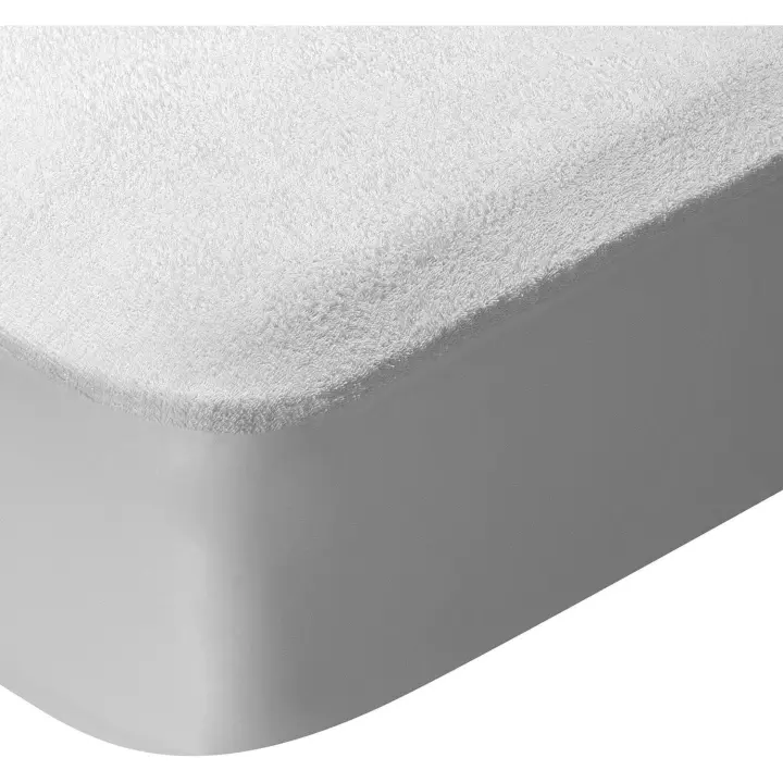 NORA HOME Protector Colchón Impermeable Rizo 100% Algodon - Cubre Colchón Ajustable Transpirable y Antiácaros. Todas las medidas de Cuna y Cama - 1