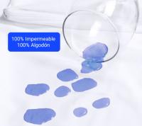 ANGAMA TEXTIL - Pack X 2 Fundas de Almohada Impermeable 100% Algodón Extra Suave - Protector de Almohada Transpirable Anti-ácaros Antibacteriano E Hipoalérgico, calidad superior. - details 1