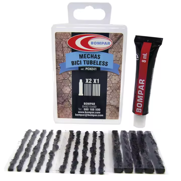 KIT DE RECAMBIO MECHAS TUBELESS BOMPAR - 1