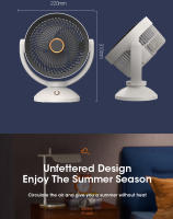 Ventilador De Aire Acondicionado Portátil Para Escritorio Camping Mini Silencioso USB Recargable Para El Hogar Y Móviles - details 4